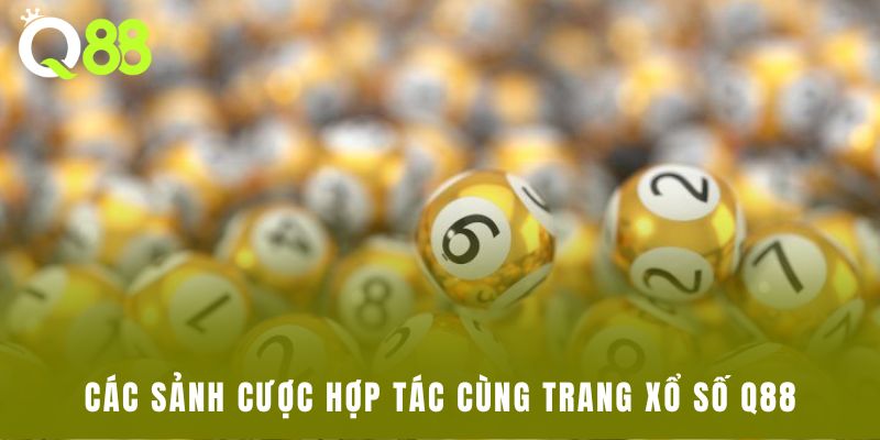 Các sảnh cược hợp tác cùng trang xổ số Q88