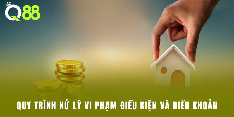 Quy trình xử lý vi phạm điều kiện và điều khoản