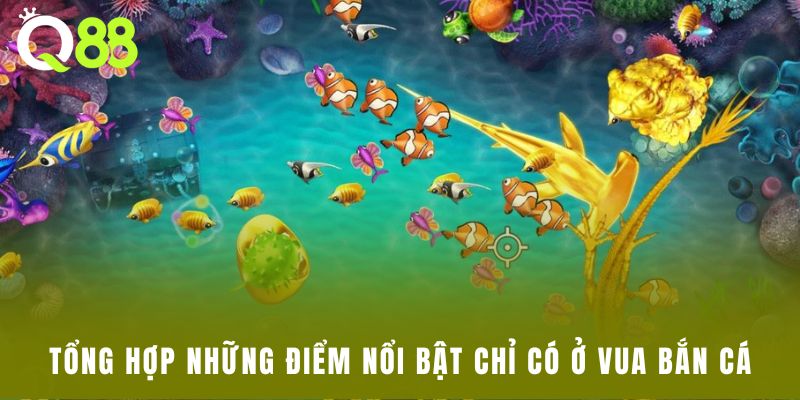 Tổng hợp những điểm nổi bật chỉ có ở Vua Bắn Cá